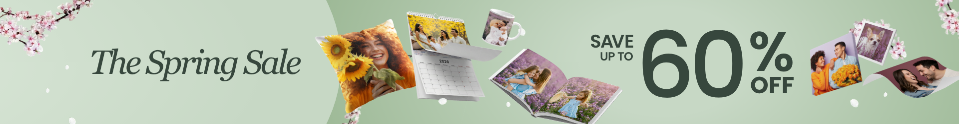 Spring Sale up to 60% OFF