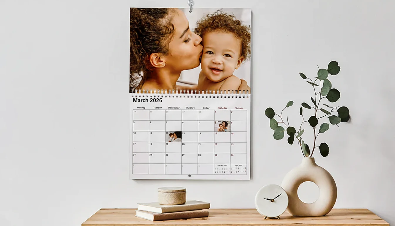 Personalised Wall Calendar