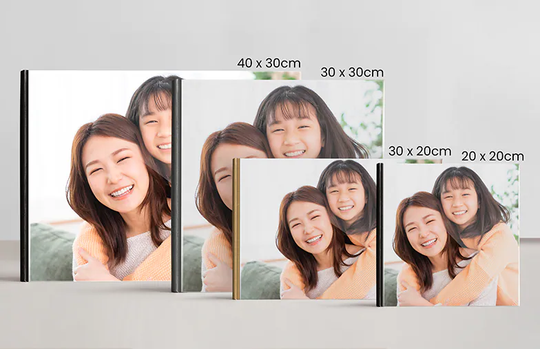 Luxury Layflat Photo Book – Full Acrylic Cover