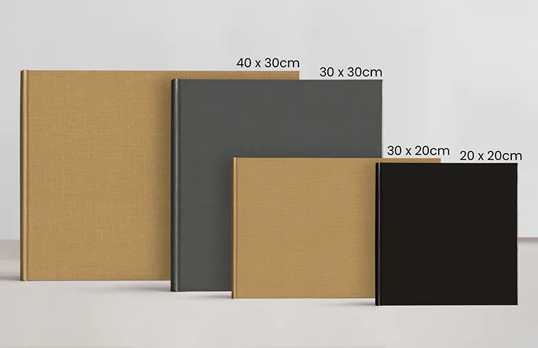 Luxury Layflat Photo Book – Full Fabric Cover