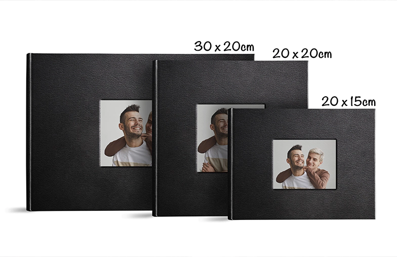 Window Cutout Photo Books