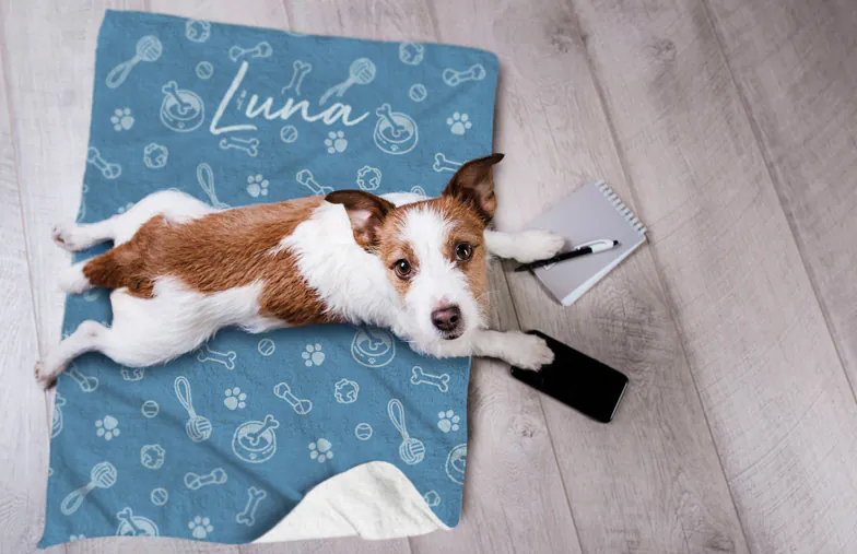 Photo blanket black and white collage image