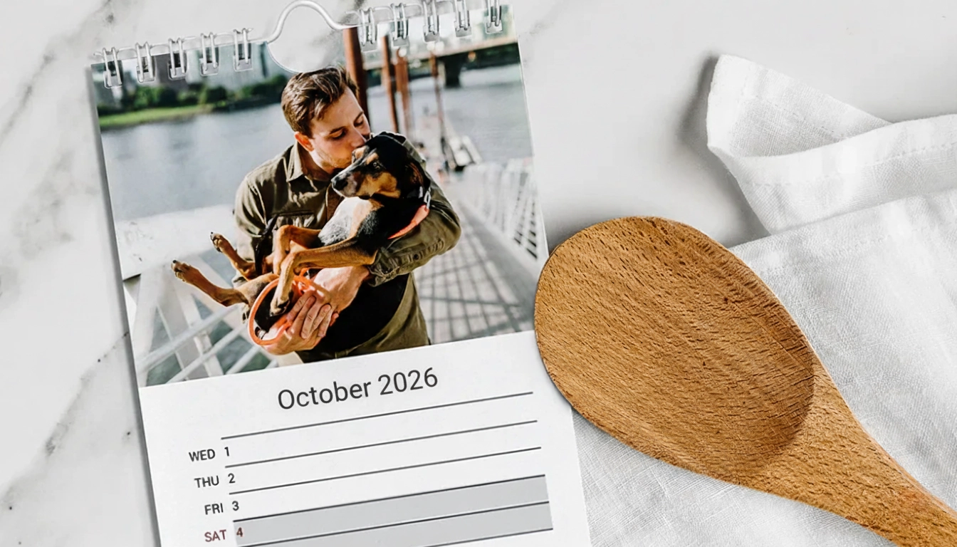 Personalised Double Calendar