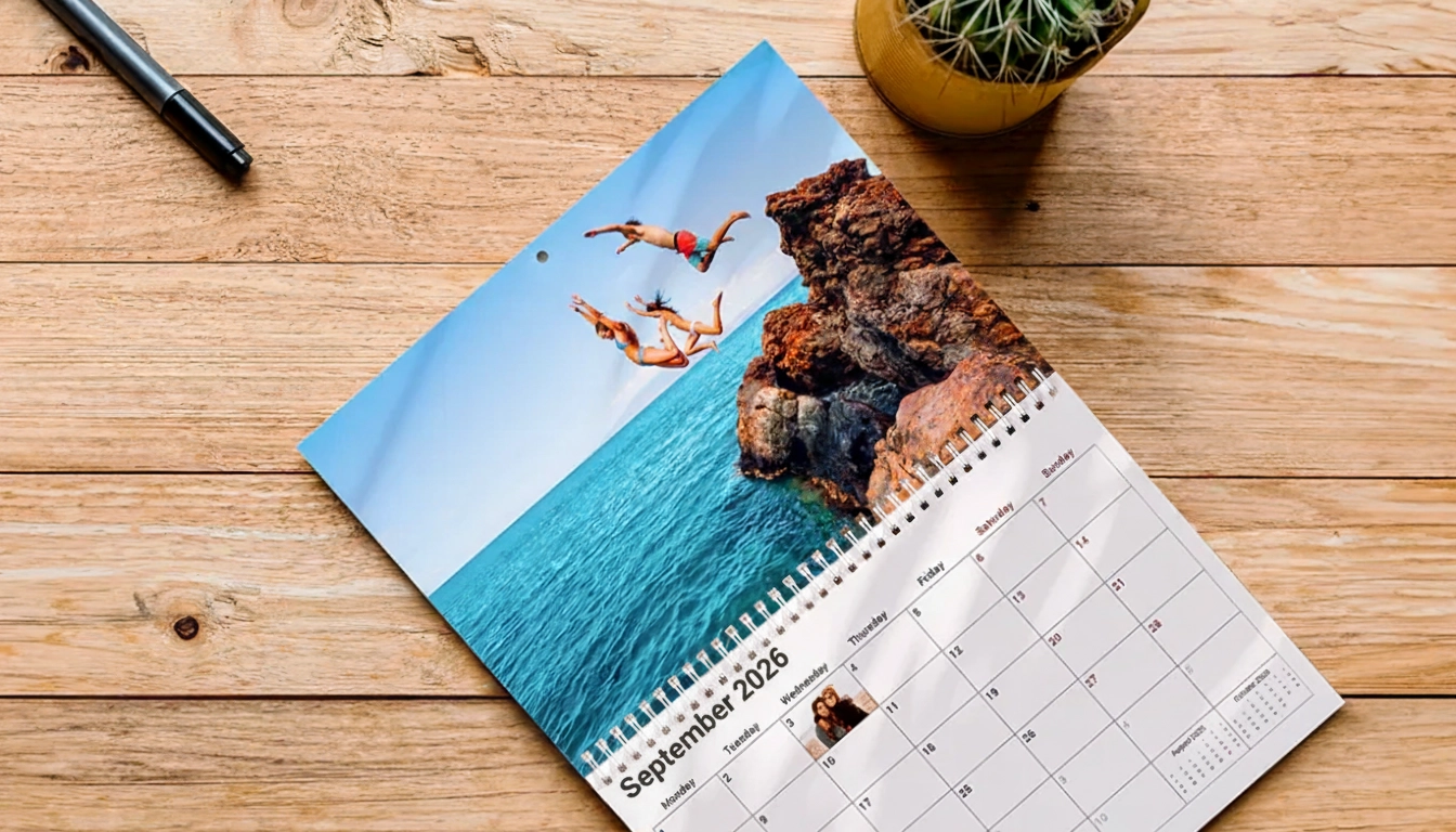 Personalised Double Calendar