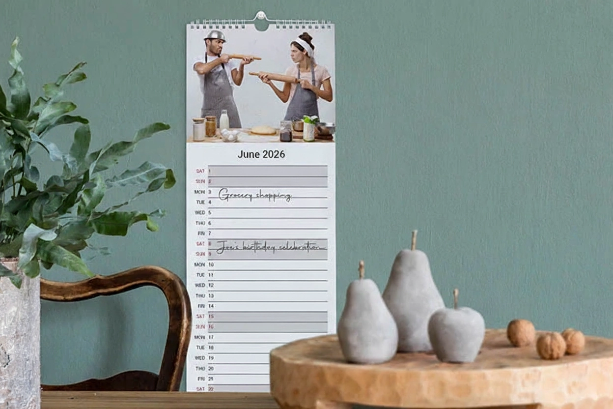 Personalised Double Calendar