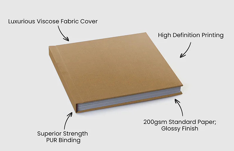Large Fabric Photo Albums