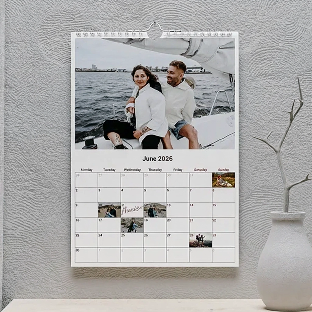 Make Your Own Photo Wall Calendar