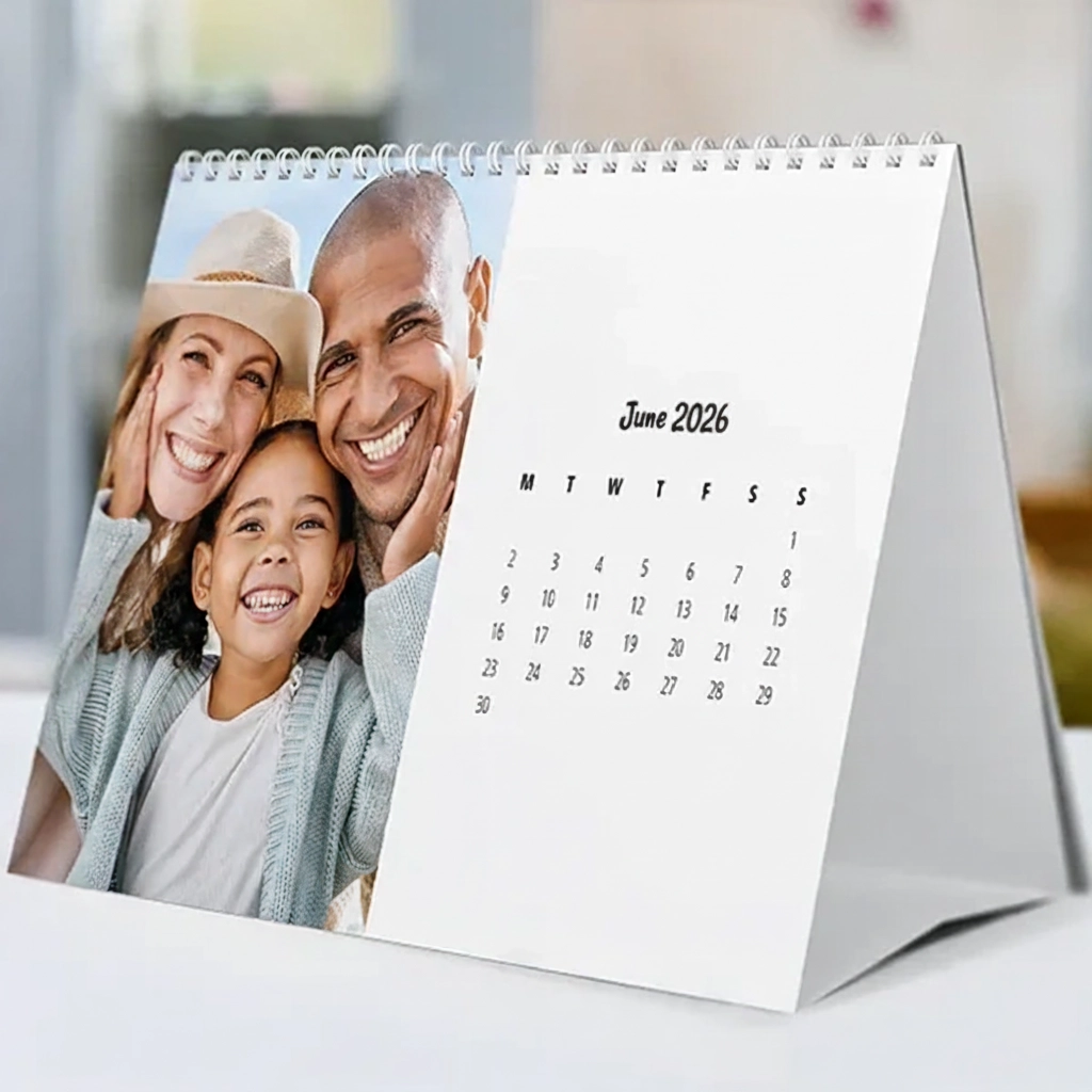 Personalised Desk Calendar