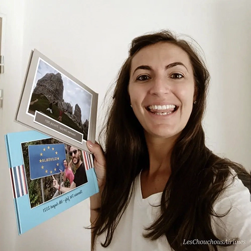 *Often, we take lots of pics and at the end, we put them in a laptop or a hard disk and we never look at them again! So we decided to make photo books of all our travels.*