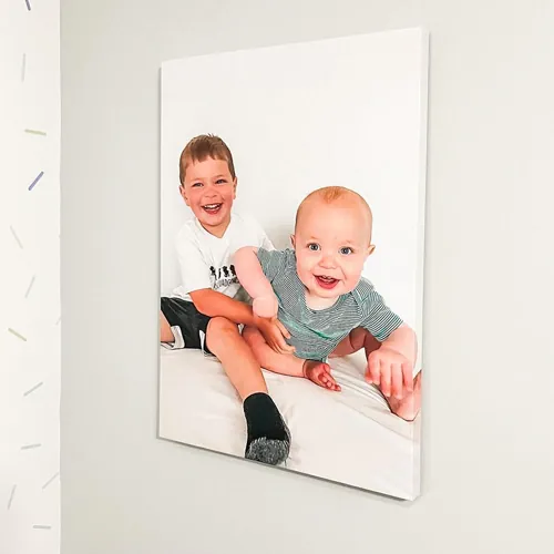 We loved decorating with @printerpixuk! Adding personal touches to the playroom has been so much fun and the boys love seeing their smiling faces.