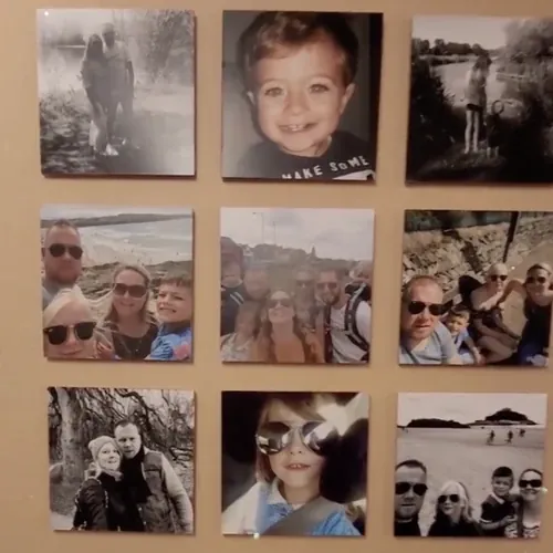 Memories in pictures. Another great set of picture tiles from Printerpix. Speedy and reliable service as always and always great quality.